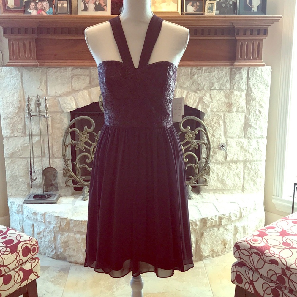 NWT Jessica Simpson Sz 4 purple prom/ Homecoming